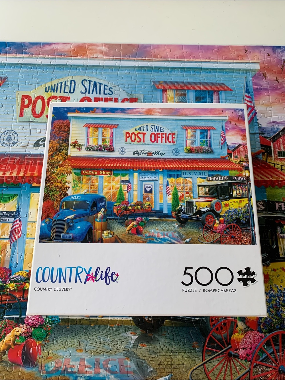 Buffalo Country Life Country Delivery 500 Piece Jigsaw Puzzle